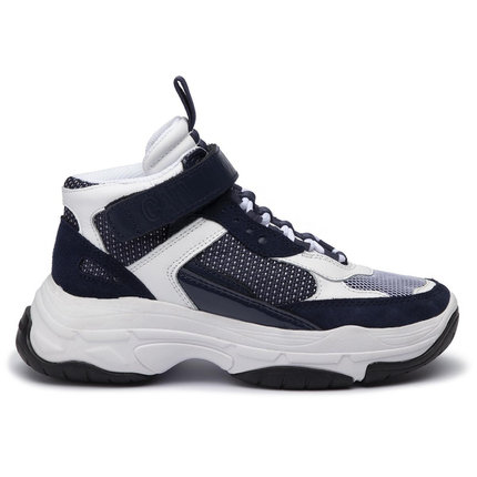 Kotníkové tenisky – Calvin Klein Jeans, Bílá, Černá barva Ženy