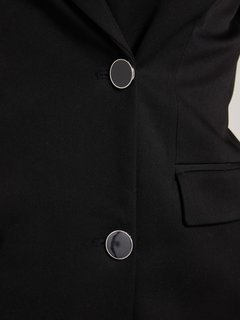 Luxusní Emmanuela šaty, Černá barva, XL