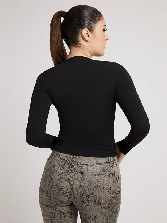 Front logo tričko Černá barva Ženy