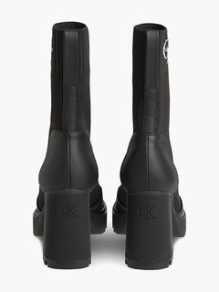 Luxusní Platform kotníkové boty, Černá barva, 37, 38, 39, 40