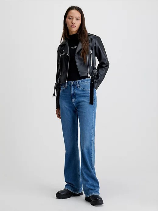 Módní J20J220507-BEH bunda kůže, 2023