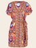 Luxusní Tulum šaty, Oranžová, Růžová barva, M