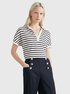 Stripe Relaxed Polo triko