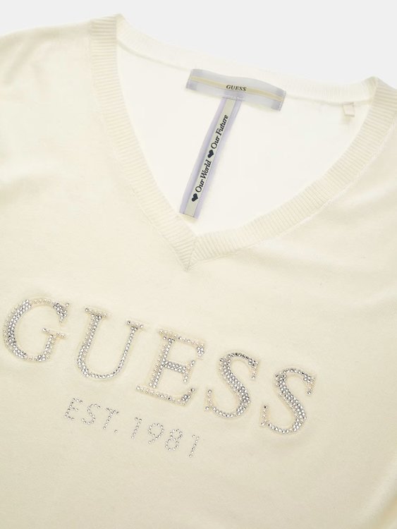 Luxusní Jade svetr, Bílá barva, XS, S, M, L, XL