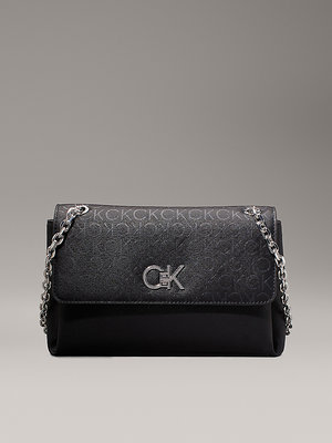 Calvin Klein Jeans – Re-Lock Conv crossbody, Černá barva