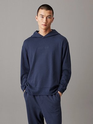 Calvin Klein Underwear – Modern Terry mikina, Modrá barva