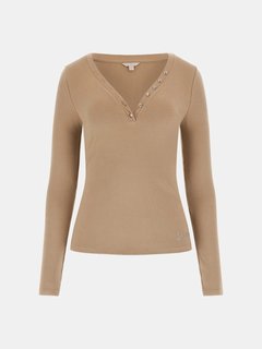 Kyla top Béžová barva Ženy