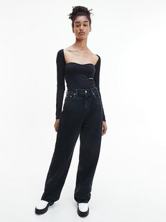 Calvin Klein Jeans, Bílá barva Krátké kozačky na platformě