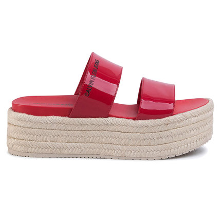 Sandály Frances – Calvin Klein Jeans, Červená barva Ženy