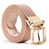 Guess – Uptown Chic 4G pásek, Béžová, Růžová barva