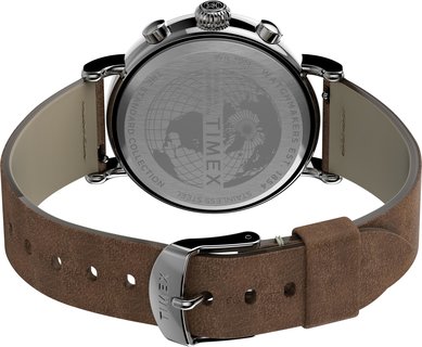 Luxusní TW2T68900-Silver-Tone HODINKY, UNI