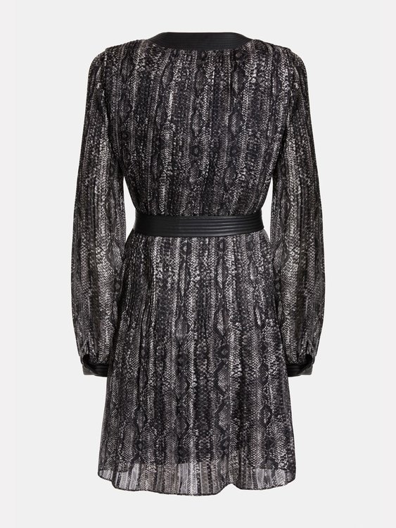 Dana šaty Černá, Šedá barva Ženy