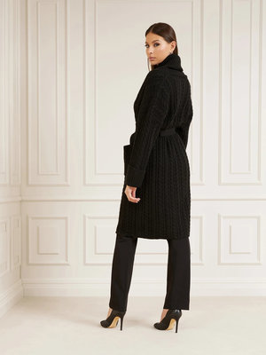 Luxusní Xian svetr, Černá barva, XS/, M/L