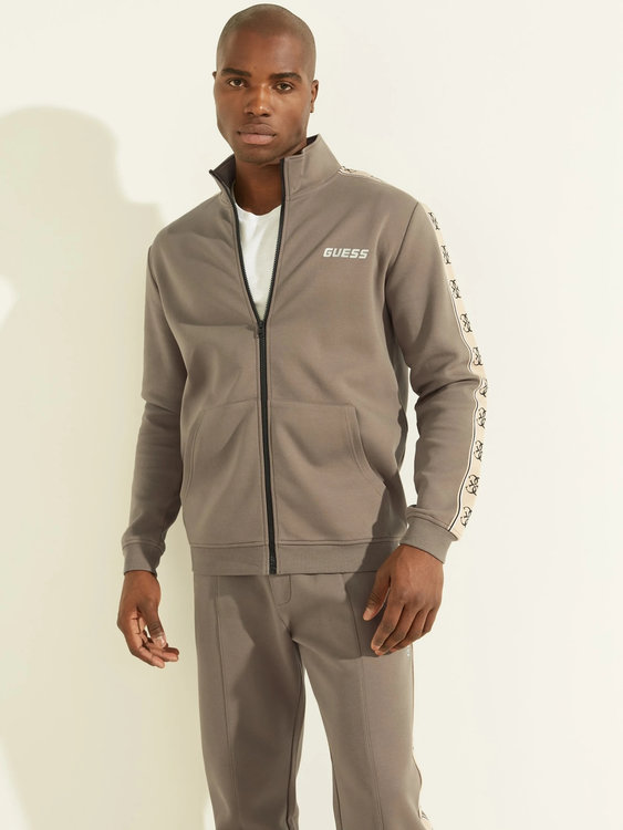 Mickey mikina – Guess, Béžová barva Muži