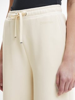 Micro logo tepláky – Calvin Klein, Bílá barva Ženy 1