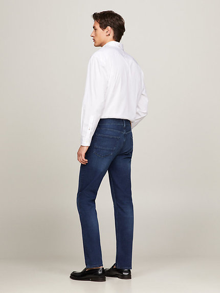 Módní Regular Mercer jeans, Modrá barva, 2024