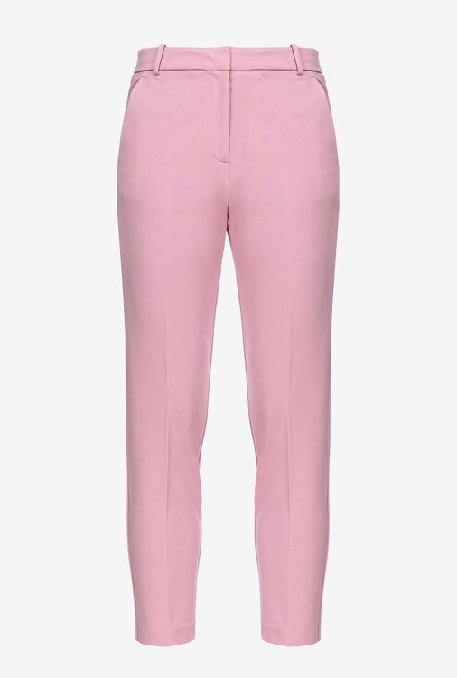 Pinko – Bello Pantalone Punto kalhoty, Růžová barva