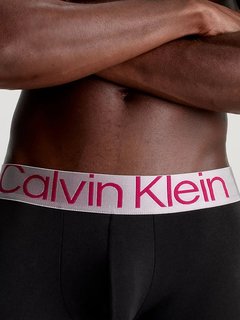 Luxusní CK Steel Cotton boxery 3ks, Černá barva, M, L, XL