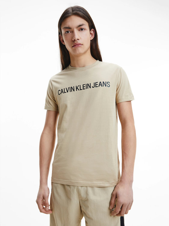 Institutional triko Béžová barva Muži