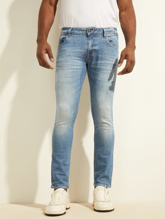 Guess – Eco Miami džíny, Modrá barva