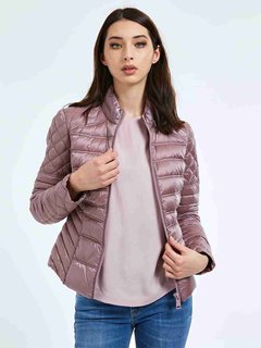 Módní Orsola lehká bunda, Růžová barva, 2022 3