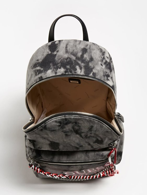 Naples batoh – Guess, Černá, Šedá barva Ženy