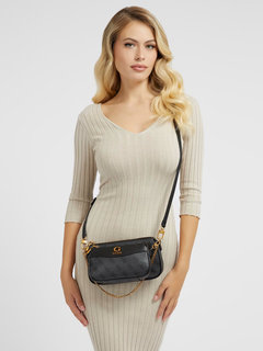 Luxusní Nell crossbody, Černá barva, T/U