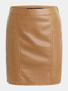 Luxusní Celia sukně, Béžová barva, M, L