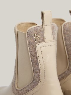 Feminine Felt kotníková obuv Krémová barva Ženy