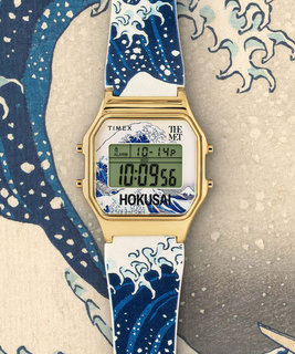 Modrá, Zlatá barva, Timex LAB The MET hodinky