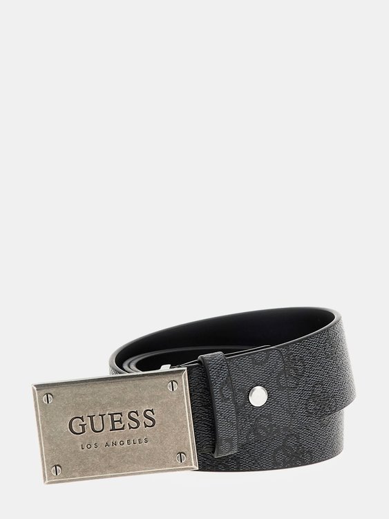 GUESS – Lingot pásek, Černá barva