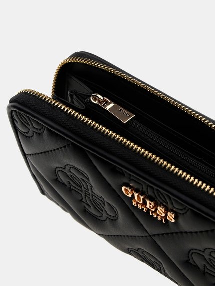 Módní Marieke velká peněženka, Černá barva, 2024