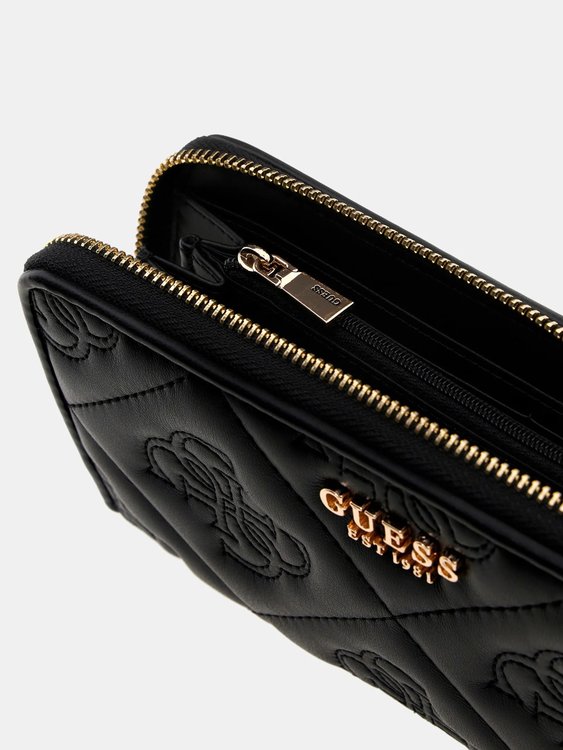 Módní Marieke velká peněženka, Černá barva, 2024