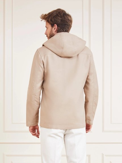 Módní Utility bunda, Béžová barva, 2024