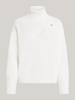 Cardi Stitch svetr Bílá barva Ženy