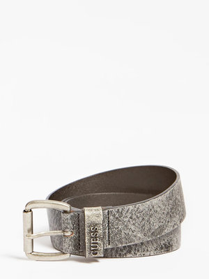 Scratched pásek – Guess, Černá barva Muži