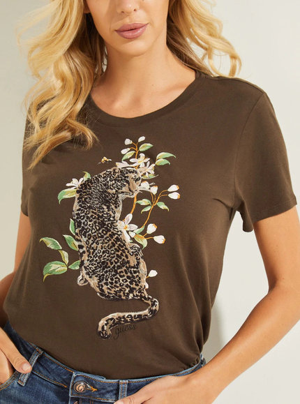 Hnědá barva, Cheetah tričko