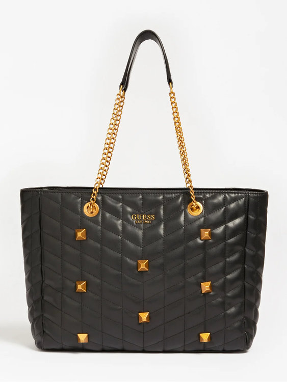 Guess – Brera triple kabelka, Černá barva