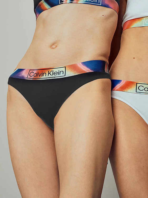 Pride tanga – Calvin Klein Underwear, Černá barva Ženy