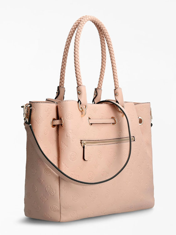 Helaina hobo kabelka – Guess, Růžová barva Ženy