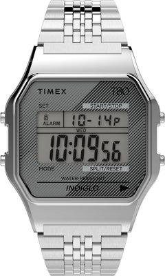 TIMEX – TW2R79300U8-Silver-Tone HODINKY