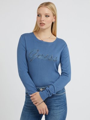 Guess – Liliane svetr, Modrá barva