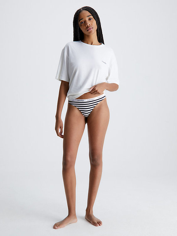 Carousel tanga Bílá, Černá barva Ženy