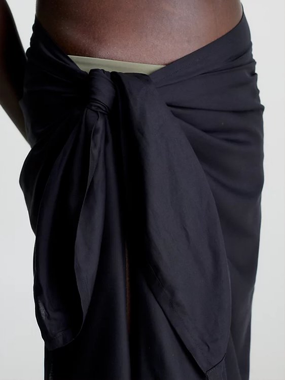 Luxusní Core Lifestyle pareo, Černá barva, OS