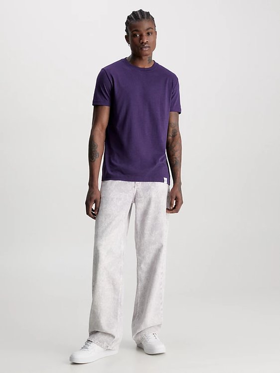 Módní Logo Tab triko, Fialová barva, 2023