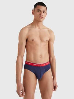Cotton Briefs slipy 3ks Navy barva Muži