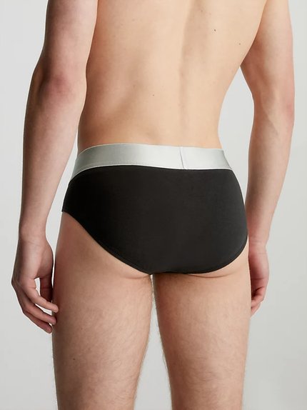 Módní Reconsidered Steel slipy 3ks, Černá barva, 2023