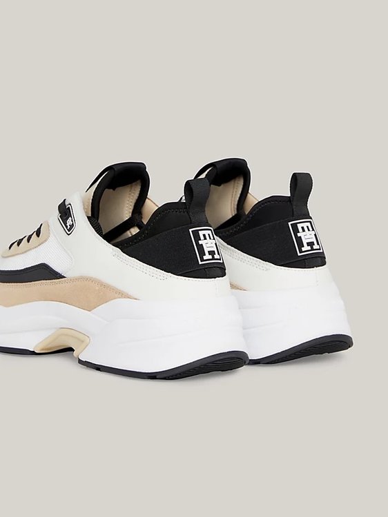 Módní Sporty Lux Runner tenisky, Bílá, Hnědá barva, 2024