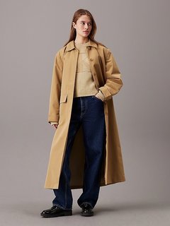 Luxusní Logo Intarsia Regular svetr, Hnědá, Khaki barva, XS, S, M