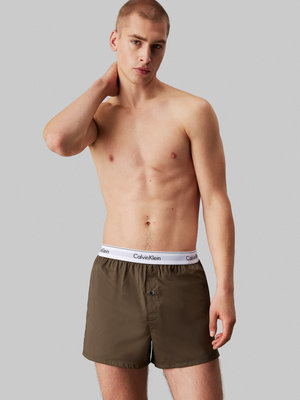 Calvin Klein Underwear – 000NB1396A-TMY trenky BOXER SLIM 2PK